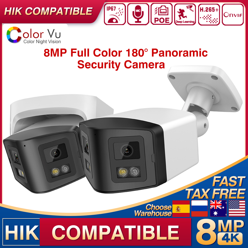 Home Security Hikvision - Lente 4K 8mp 2.8mm Compatível com