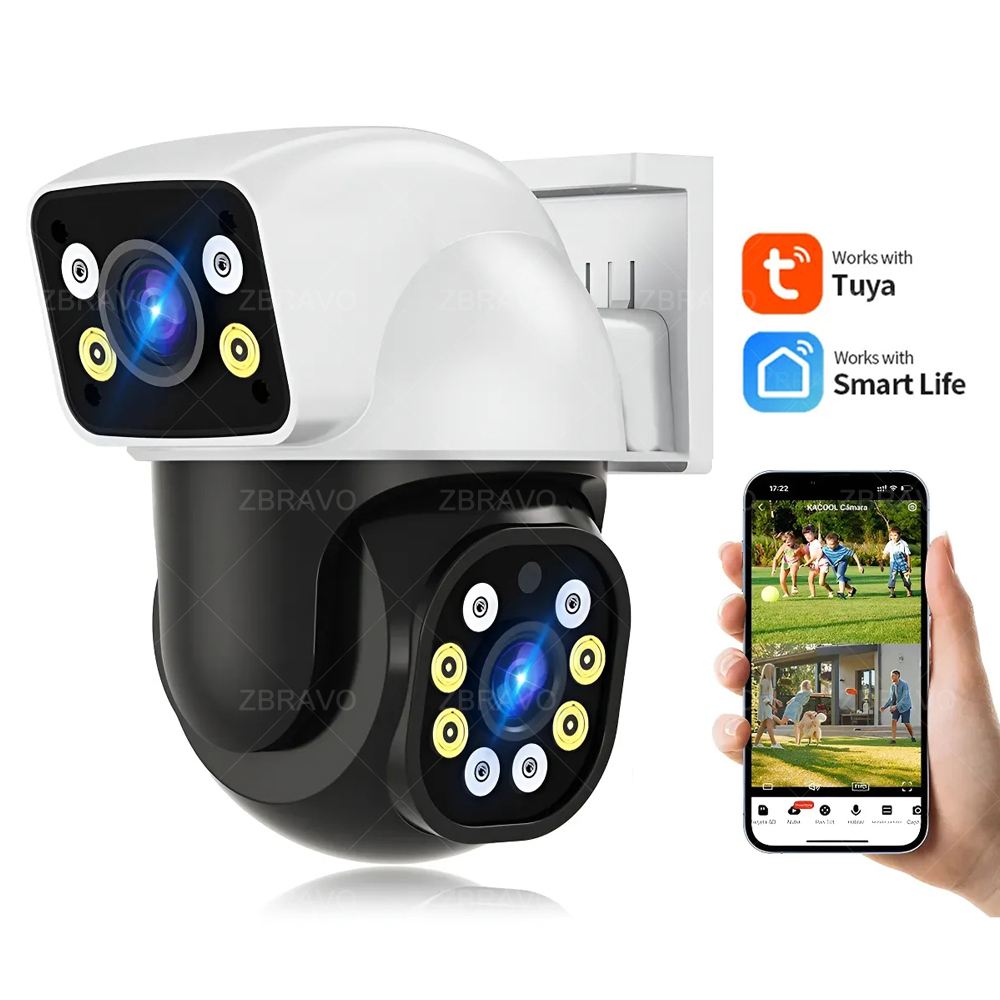 Home Security Camera Installation - Câmera Externa Smartlife 8MP WiFi Tuya