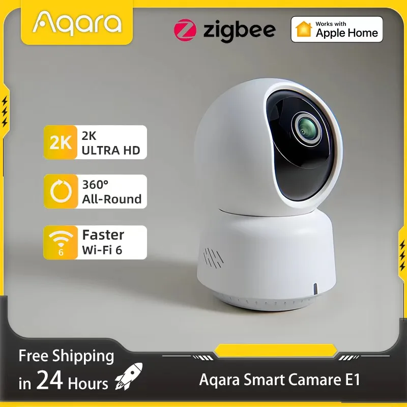 Home Security Camera Installation - Câmera inteligente Aqara original E1 2K