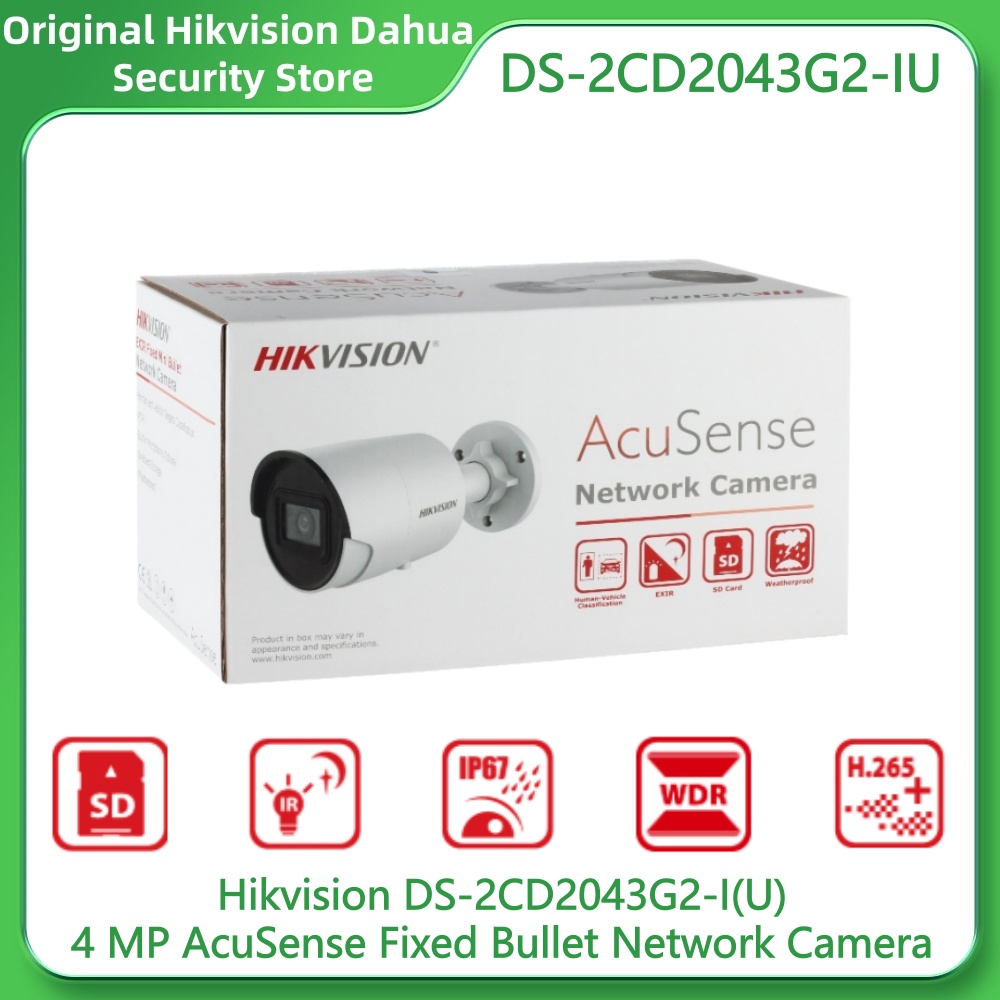 Home Security Hikvision - Câmera de Rede Bullet Fixa Hikvision