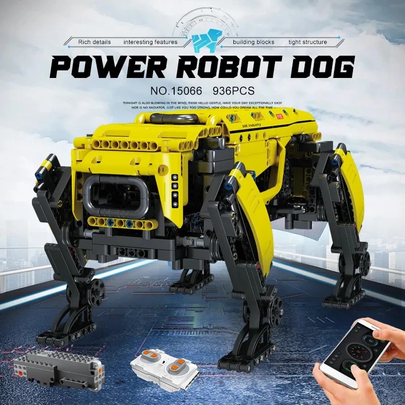 MOULD KING 15066/15075 Brinque - Home Security Robot Dog avaliação e preço