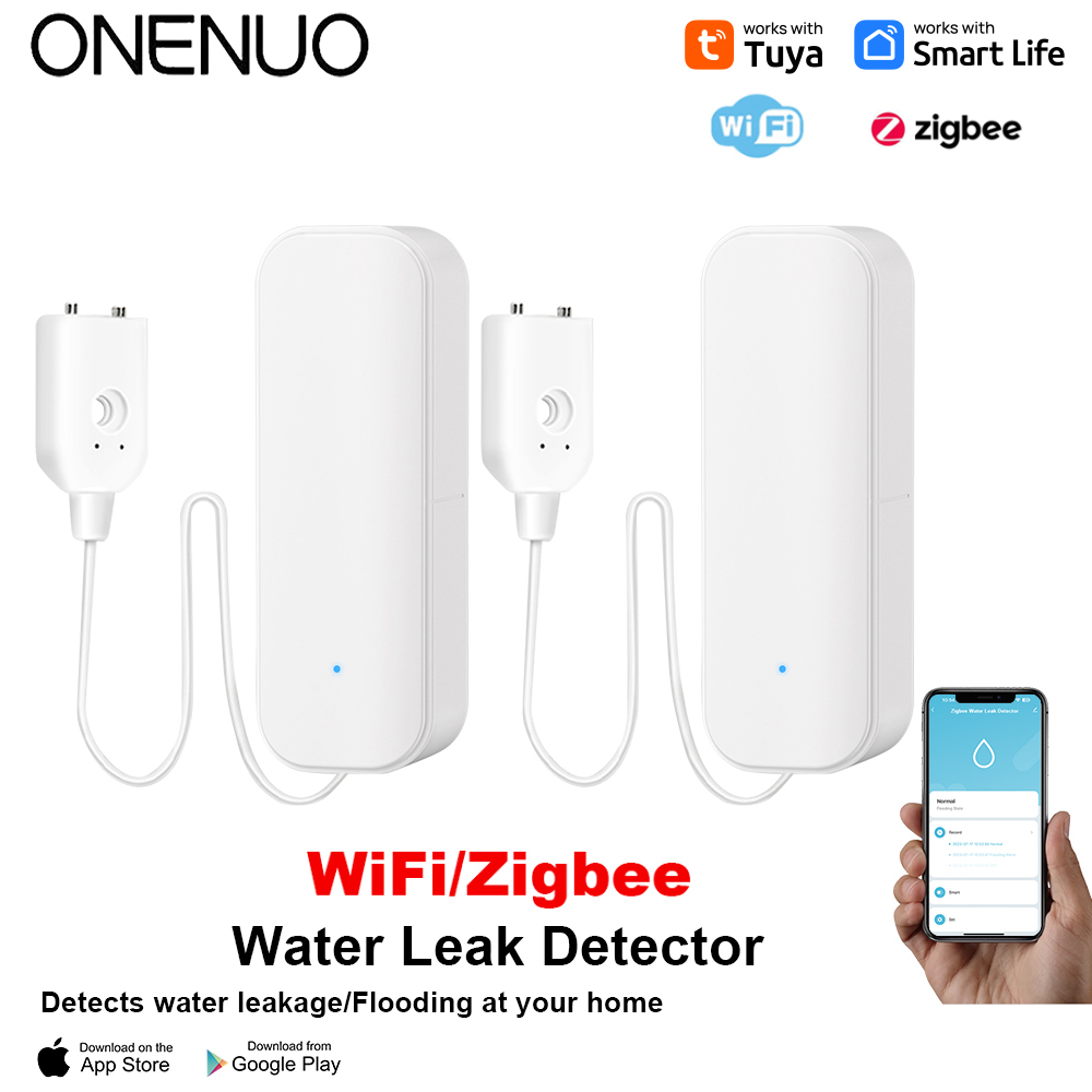 Sensor de água wi-fi/zigbee, a - Home Security Equipment avaliação e preço