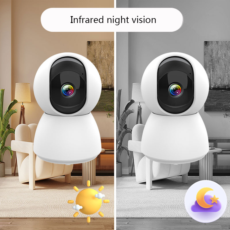 4mp wifi câmera tuya casa inte - Home Security Camera Installation avaliação e preço