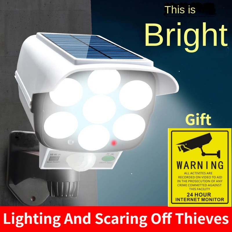 Luz solar ao ar livre sensor d - Home Security Camera Installation avaliação e preço