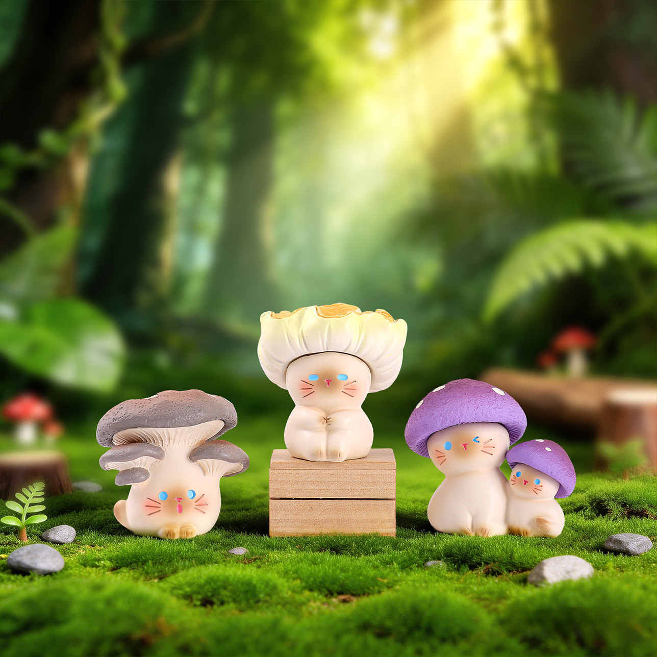 Caixa Surpresa Mushroom Meow,  - Home Security Packages avaliação e preço