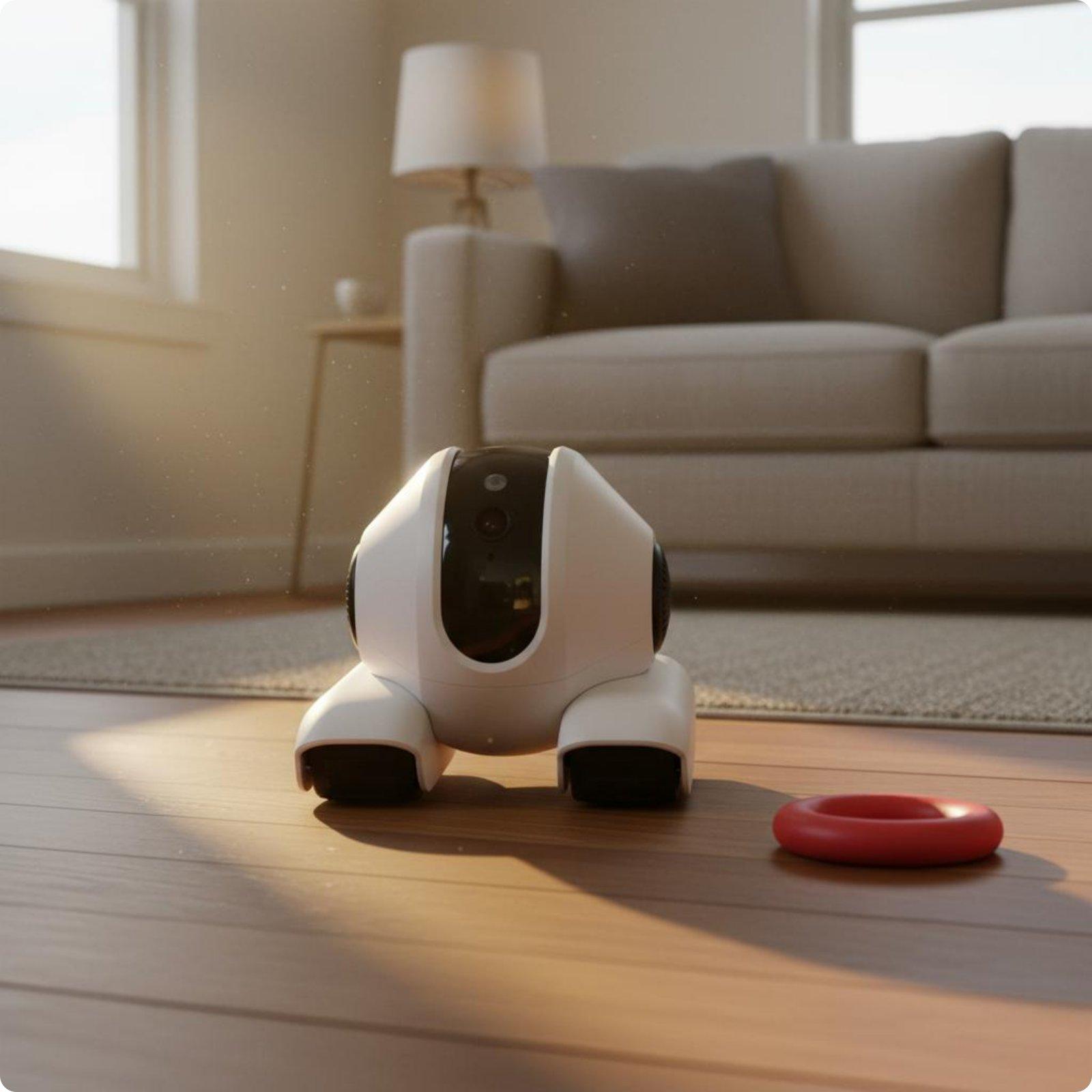 Câmera Robô para Animais de Es - Home Security Robot Dog avaliação e preço